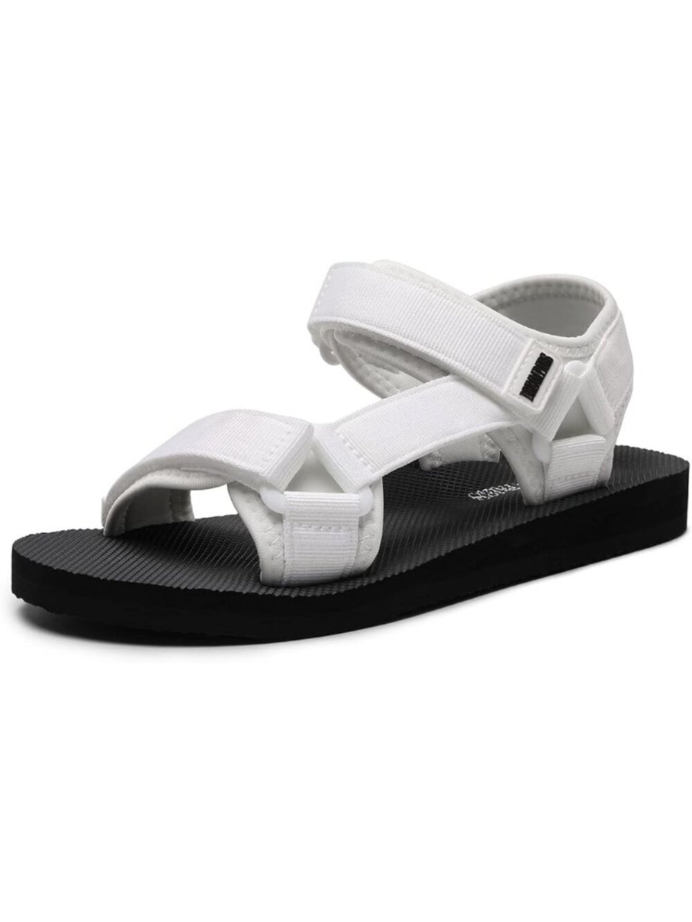 Dream Pairs Size 11 Sandals Adjustable Strap Arch Support Durable Footbed White